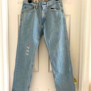 NWT Levi’s men’s jeans 505 regular stretch 31 x 30